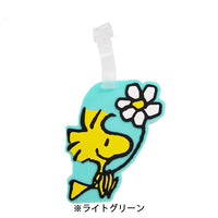 Etiqueta de equipaje Snoopy con Woodstock