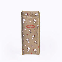 Estuche delgado Peanuts con Snoopy y Belle