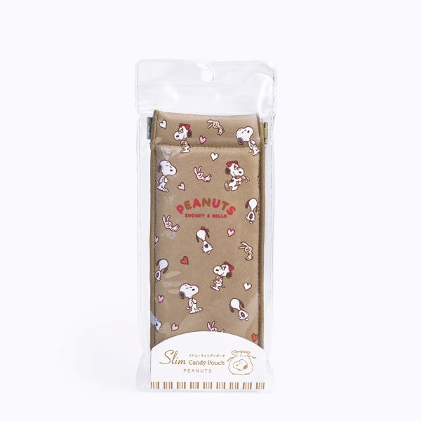 Estuche delgado Peanuts con Snoopy y Belle