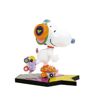 Figura PEANUTS Romero Britto: Snoopy en patines