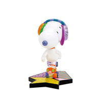 Figura PEANUTS Romero Britto: Snoopy en patines