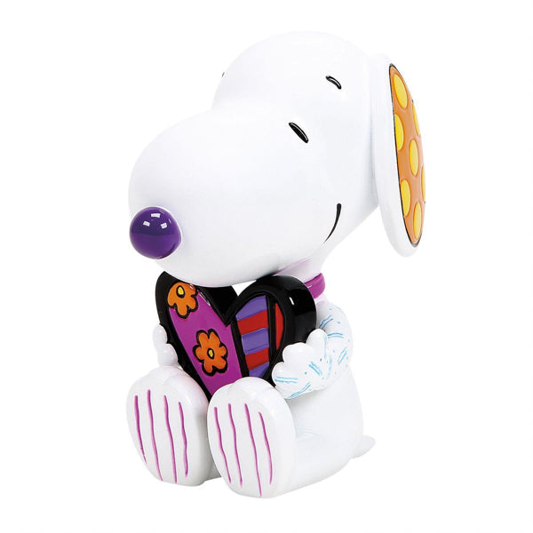 Romero Britto: Mini figura de Snoopy con corazón