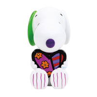 Romero Britto: Mini figura de Snoopy con corazón