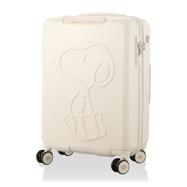 Maleta mediana Snoopy blanca 55 L