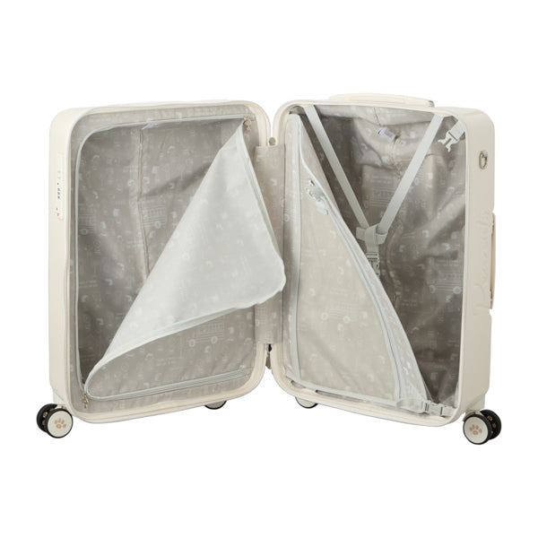 Maleta mediana Snoopy blanca 55 L