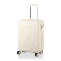 Maleta mediana Snoopy blanca 55 L
