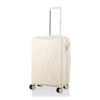 Maleta mediana Snoopy blanca 55 L