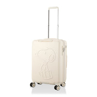 Maleta mediana Snoopy blanca 55 L