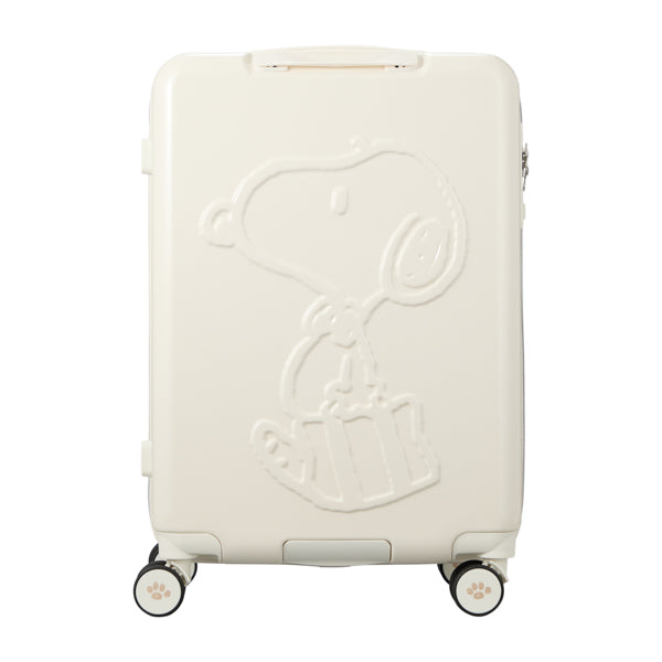 Maleta mediana Snoopy blanca 55 L