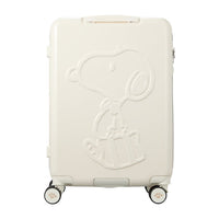 Maleta mediana Snoopy blanca 55 L