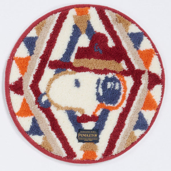 Alfombra redonda para silla Peanuts x Pendleton Canyonlands
