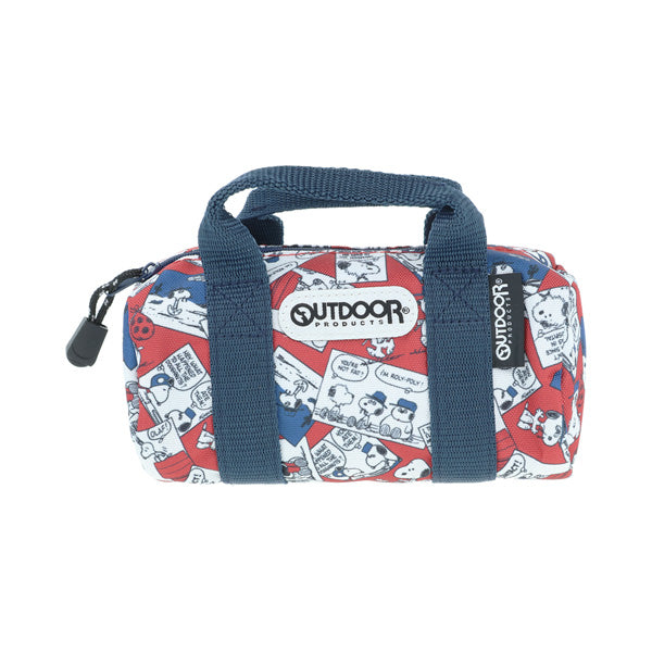 Estuche PEANUTS × OUTDOOR PRODUCTS, diseño cómic