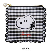 Mini estuche Snoopy de cuadros vichy