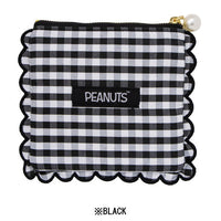 Mini estuche Snoopy de cuadros vichy