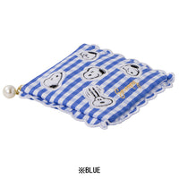 Mini estuche Snoopy de cuadros vichy