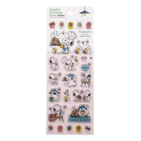 Stickers de caramelo Snoopy Yummy Cookie Days (rosado)