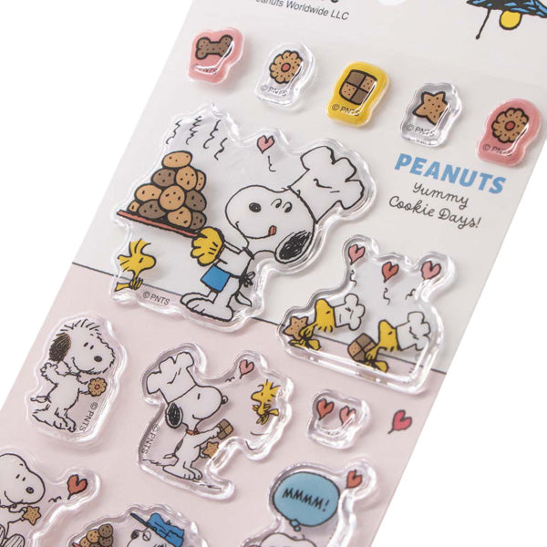 Stickers de caramelo Snoopy Yummy Cookie Days (rosado)