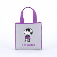 Cartera cúbica jacquard de Snoopy