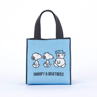 Cartera cúbica jacquard de Snoopy