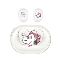 Audífonos inalámbricos transparentes Snoopy (Belle)