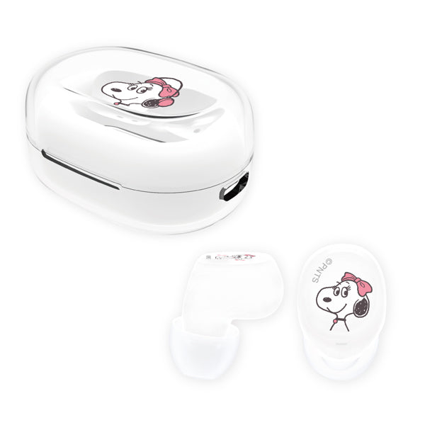 Audífonos inalámbricos transparentes Snoopy (Belle)