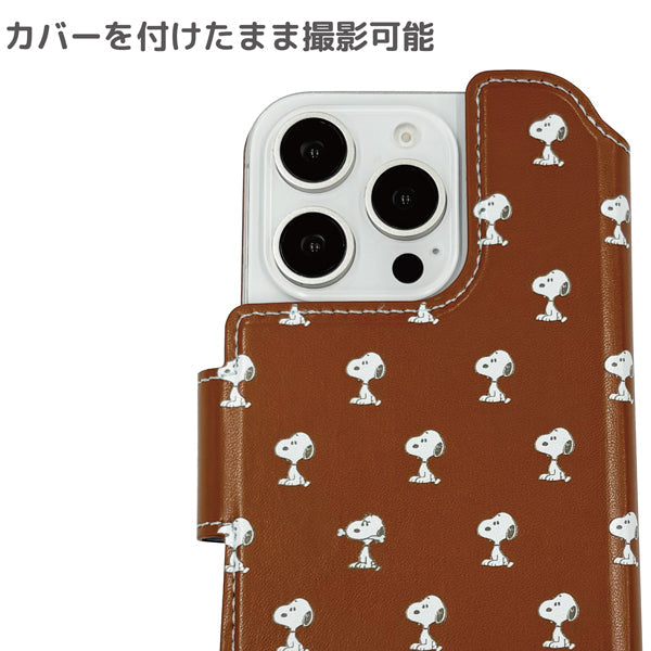 Funda tipo libro MagSafe para iPhone de Snoopy
