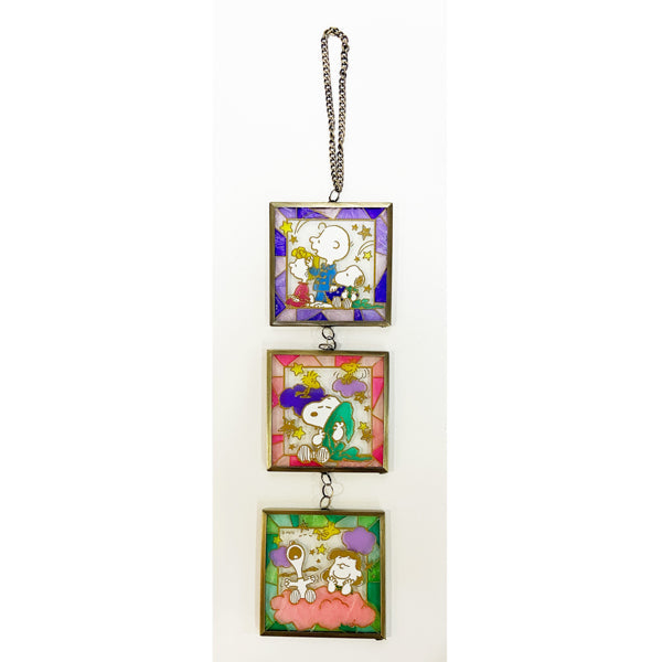 Marco decorativo triple de Snoopy