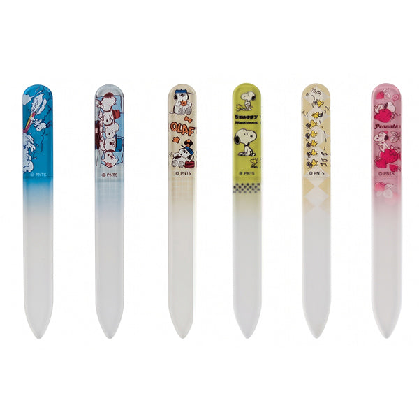 Lima de uñas de vidrio Snoopy
