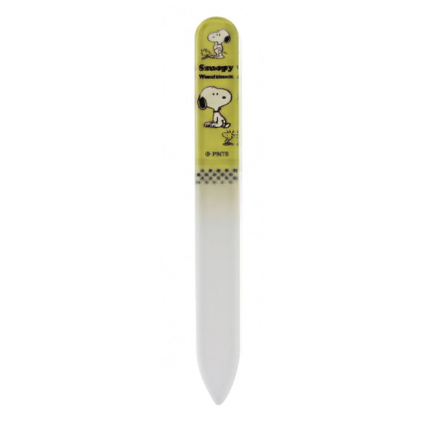 Lima de uñas de vidrio Snoopy