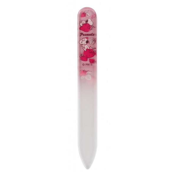 Lima de uñas de vidrio Snoopy
