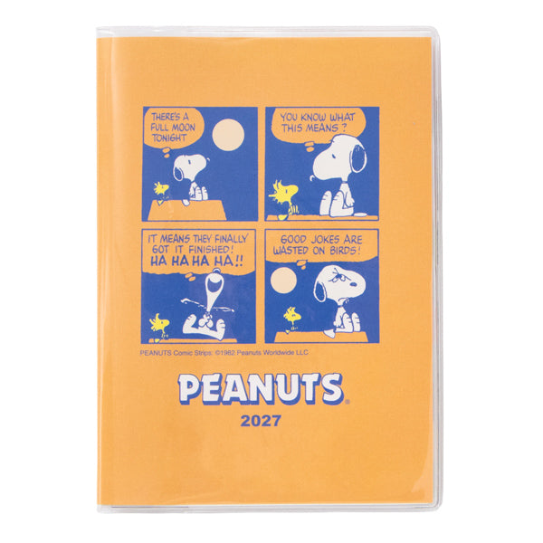 Agenda familiar Snoopy A6 2027: Cómic