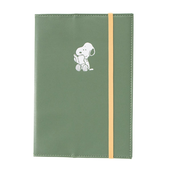 Agenda familiar Snoopy B6 2027, verde salvia