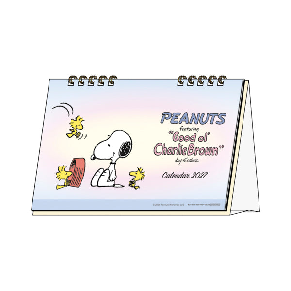 Calendario de escritorio Snoopy 2027