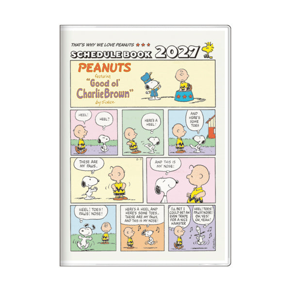 Agenda semanal B6 Snoopy 2027