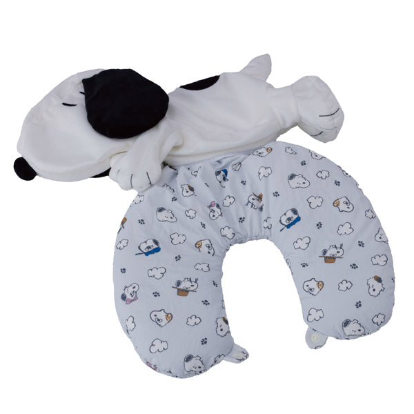 Snoopy: cojín de cuello 2 en 1