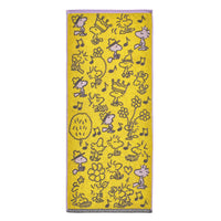Toalla de mano de Snoopy con Woodstock