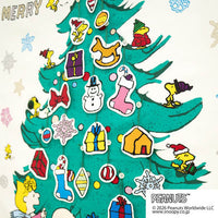 Kit de costura: tapiz de árbol navideño de Snoopy