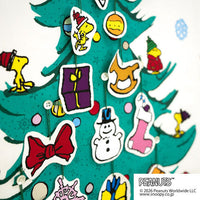Kit de costura: tapiz de árbol navideño de Snoopy