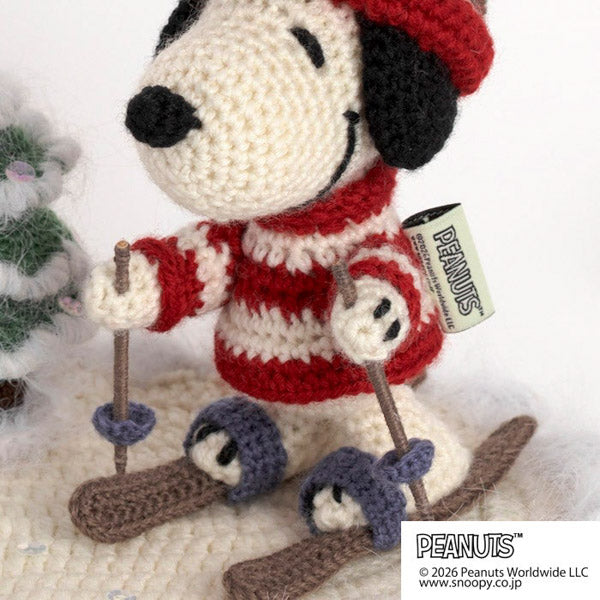 Kit de tejido: Snoopy esquiando
