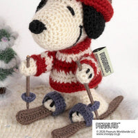 Kit de tejido: Snoopy esquiando