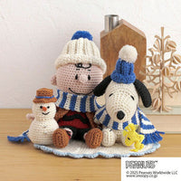 Kit de amigurumis Snoopy en invierno