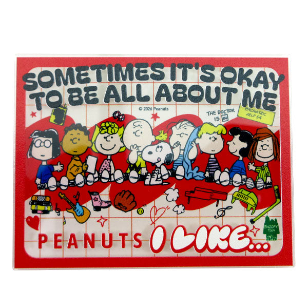 Imán con marco Snoopy PEANUTS I LIKE…