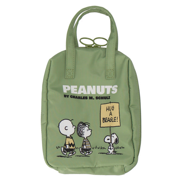 Estuche con asas de Snoopy y sus amigos
