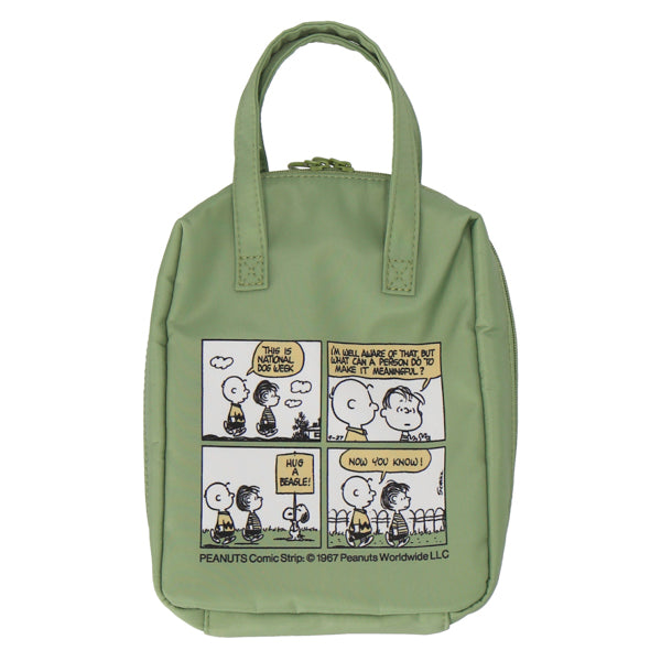 Estuche con asas de Snoopy y sus amigos