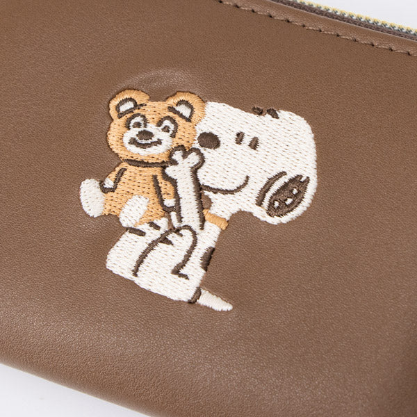 Billetera compacta de Snoopy