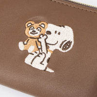 Billetera compacta de Snoopy