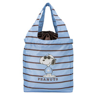 Bolso reutilizable de Snoopy con base ancha