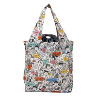 Bolso reutilizable Snoopy con base ancha