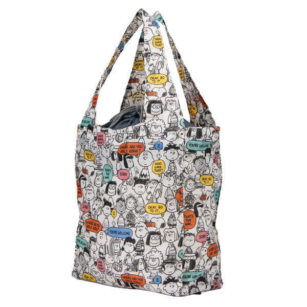 Bolso reutilizable Snoopy con base ancha