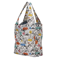 Bolso reutilizable Snoopy con base ancha